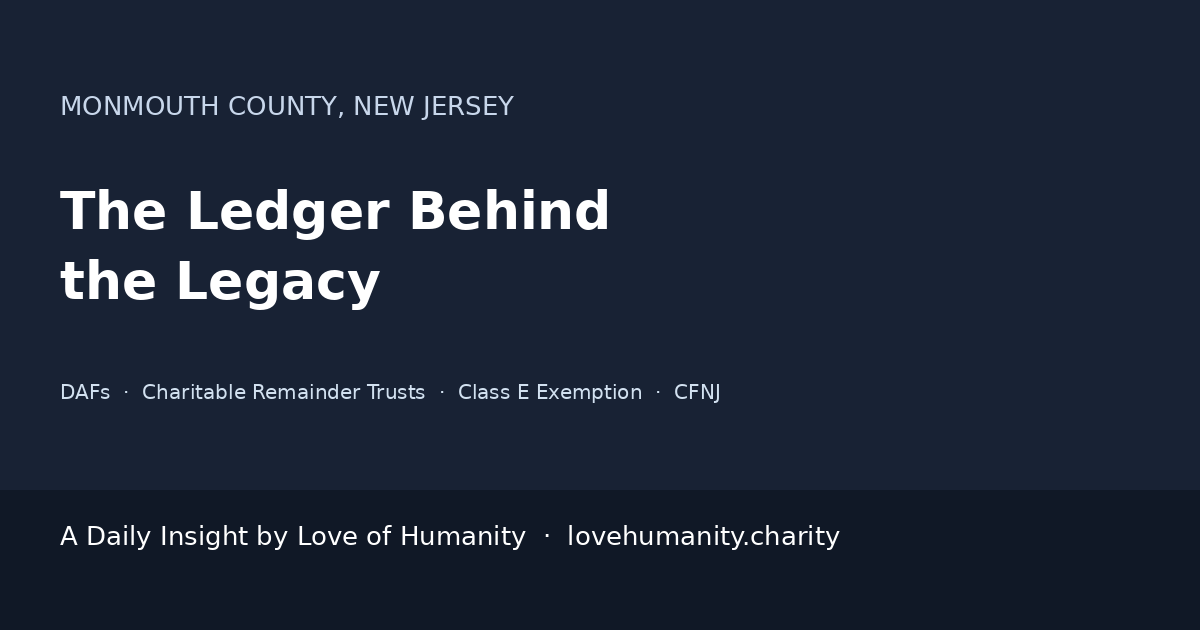 The Ledger Behind the Legacy